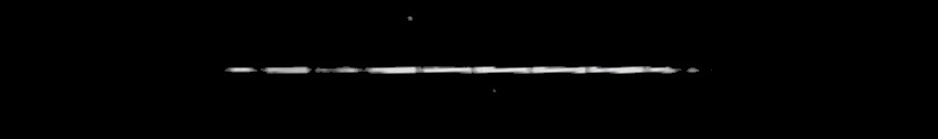 Processed fireball image