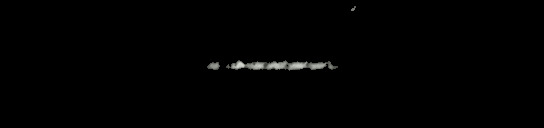 Processed fireball image