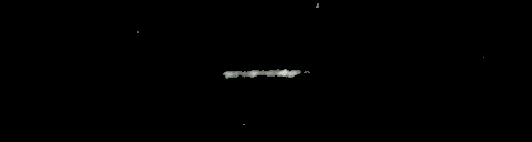 Processed fireball image