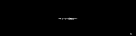 Processed fireball image