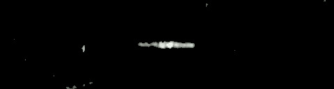 Processed fireball image
