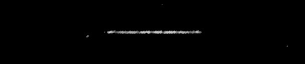 Processed fireball image