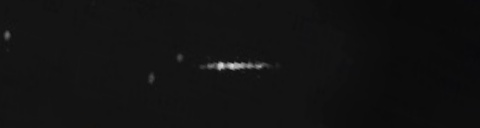 Unprocessed fireball image
