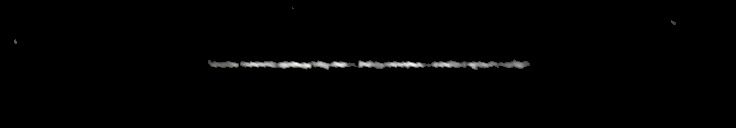Processed fireball image