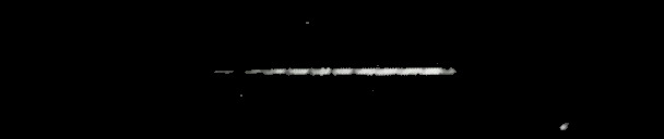 Processed fireball image