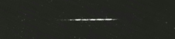 Unprocessed fireball image
