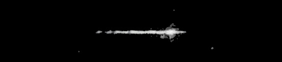Processed fireball image