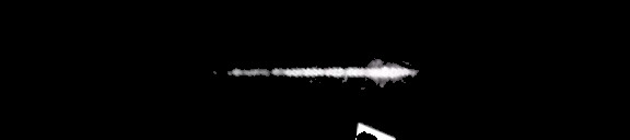 Processed fireball image