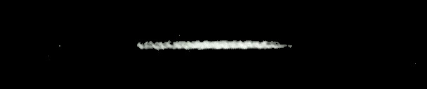 Processed fireball image