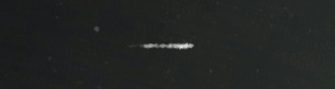 Unprocessed fireball image