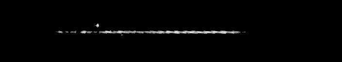 Processed fireball image