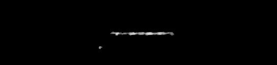 Processed fireball image