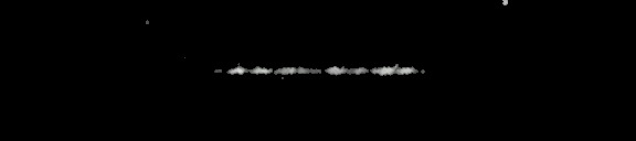 Processed fireball image