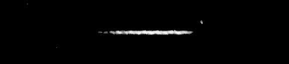 Processed fireball image