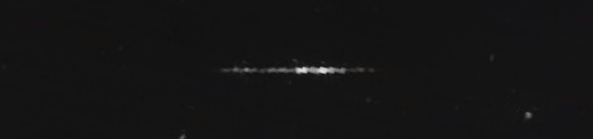 Unprocessed fireball image