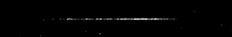 Processed fireball image