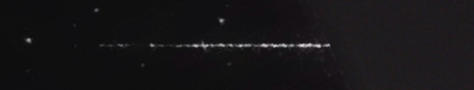 Unprocessed fireball image