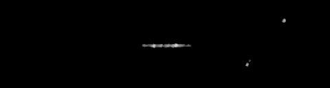 Processed fireball image
