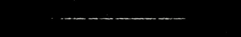 Processed fireball image