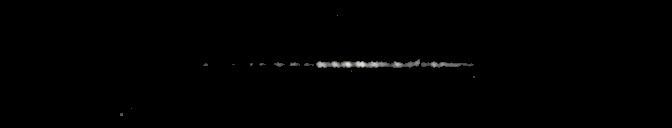 Processed fireball image