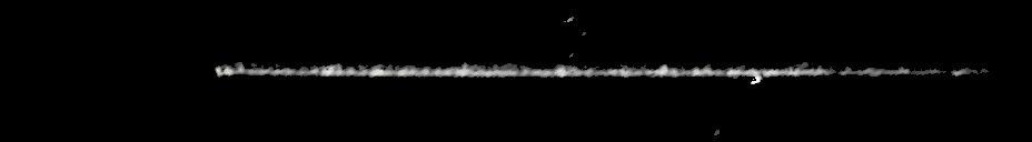 Processed fireball image