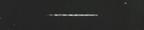 Unprocessed fireball image