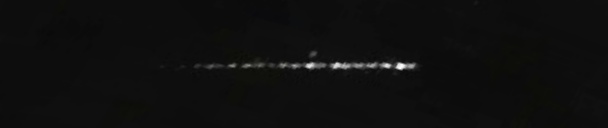 Unprocessed fireball image