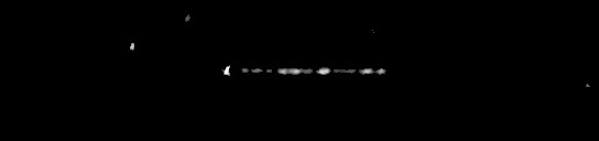 Processed fireball image