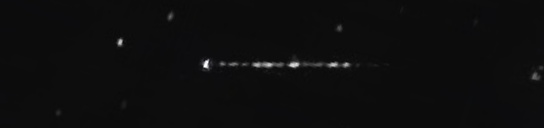 Unprocessed fireball image