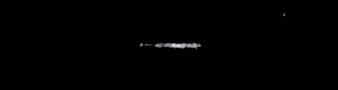 Processed fireball image