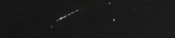 Unprocessed fireball image
