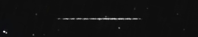 Unprocessed fireball image