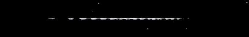 Processed fireball image