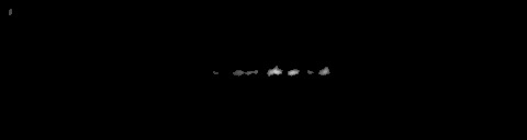 Processed fireball image