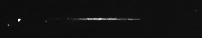 Unprocessed fireball image