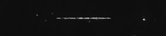 Unprocessed fireball image