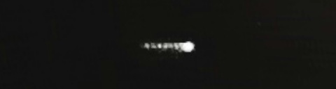 Unprocessed fireball image