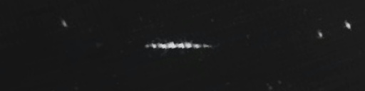 Unprocessed fireball image