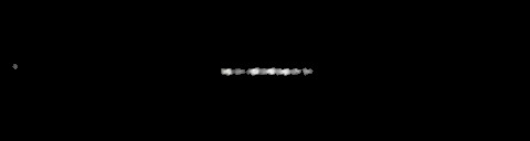 Processed fireball image