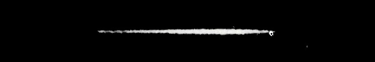 Processed fireball image