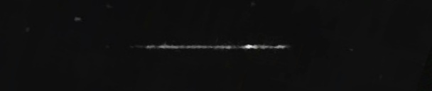Unprocessed fireball image