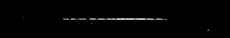 Processed fireball image