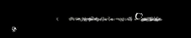 Processed fireball image