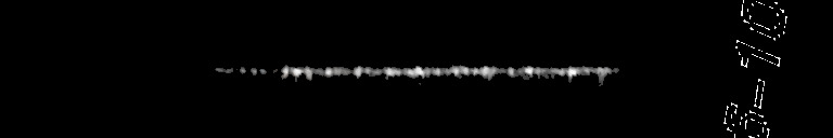 Processed fireball image