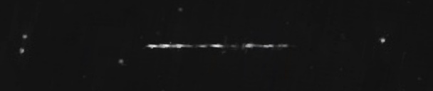 Unprocessed fireball image