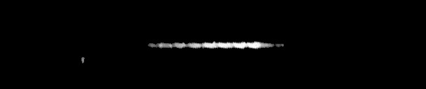 Processed fireball image