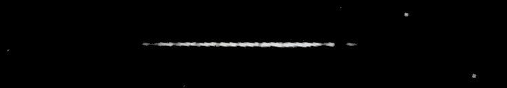 Processed fireball image