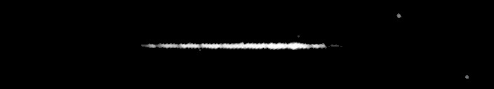 Processed fireball image