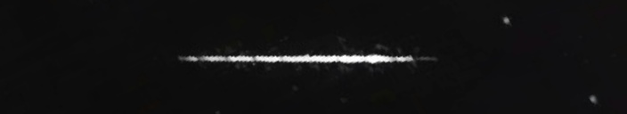 Unprocessed fireball image