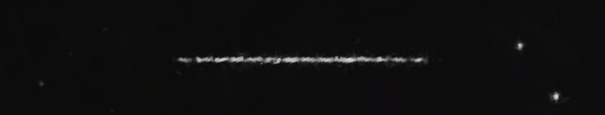 Unprocessed fireball image